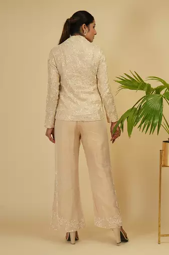 2 PIECE HAND EMBROIDERED CO-ORD SET
