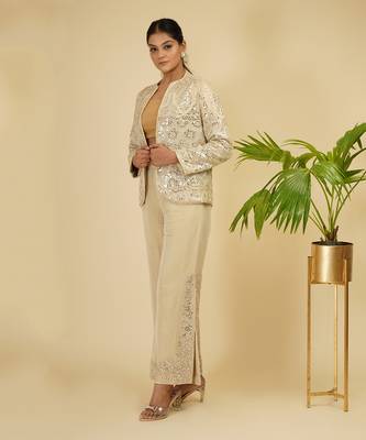 3 PIECE HAND EMBROIDERED CO-ORD SET 2