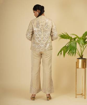 3 PIECE HAND EMBROIDERED CO-ORD SET 4