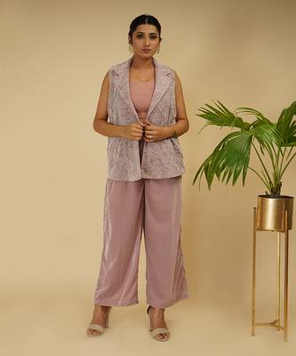 2 PIECE HAND EMBROIDERED CO-ORD SET 2