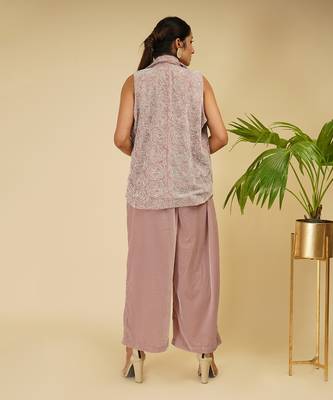 2 PIECE HAND EMBROIDERED CO-ORD SET 4