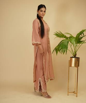 3 PIECE HAND EMBROIDERED KURTA SET 1