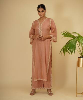 3 PIECE HAND EMBROIDERED KURTA SET 3