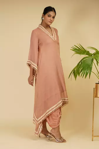 3 PIECE HAND EMBROIDERED KAFTAAN KURTA SET