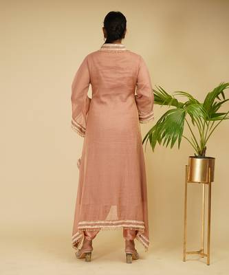 3 PIECE HAND EMBROIDERED KAFTAAN KURTA SET 3