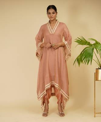 3 PIECE HAND EMBROIDERED KAFTAAN KURTA SET 4