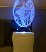 3D Illusion Holy Jesus LED Plug & Play Wall Lamp