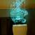 3D Illusion Goddess Saraswati LED Plug & Play Wall Lamp