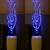 3D Illusion Effect Ganesh JiMulti Colour LED Night Lamp, Pack Of 2