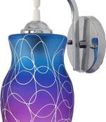 Stylish Wall Lamp/ Night Lamp Light Of Designer Glass Shade - A46