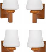 Tredy Design Decorative Stylish Glass Wall Lamp Light With Unique Fitting & All Fitting Fixture Set Of Four Lamp GN4R93