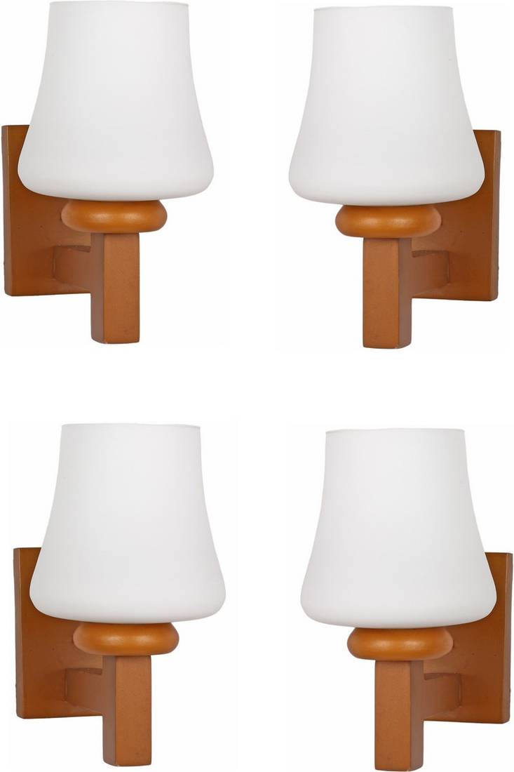 Tredy Design Decorative Stylish Glass Wall Lamp Light With Unique Fitting & All Fitting Fixture Set Of Four Lamp GN4R93