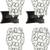 Colorful Sconce Glass Wall Lamp Light (set Of 4) ZXX73