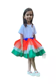 AglareTutu Skirt for independence Day and Republic Day
