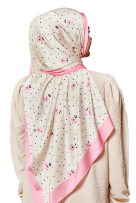 JSDC Occasion Wear Smoothy Silk Floral Printed Scarf Stole Scarves 1