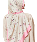 JSDC Occasion Wear Smoothy Silk Floral Printed Scarf Stole Scarves