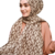 Beige Color Geometric Printed Pashmina Cotton Dupatta Scarf