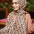 Beige Color Geometric Printed Pashmina Cotton Dupatta Scarf