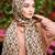 Beige Color Geometric Printed Pashmina Cotton Dupatta Scarf