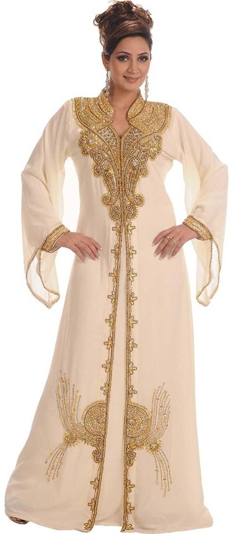 Sale !! Royal Kaftan Moroccan Islamic Beach Abaya Farasha Party Wear Floor Length Dress For Women