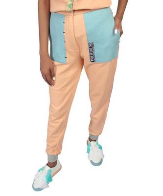 Peach Blocked Jogger 4