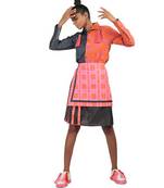 Pink Pleated Vibe Skirt