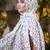 JSDC Silver Color Geometric Printed Pashmina Cotton Dupatta Hijab