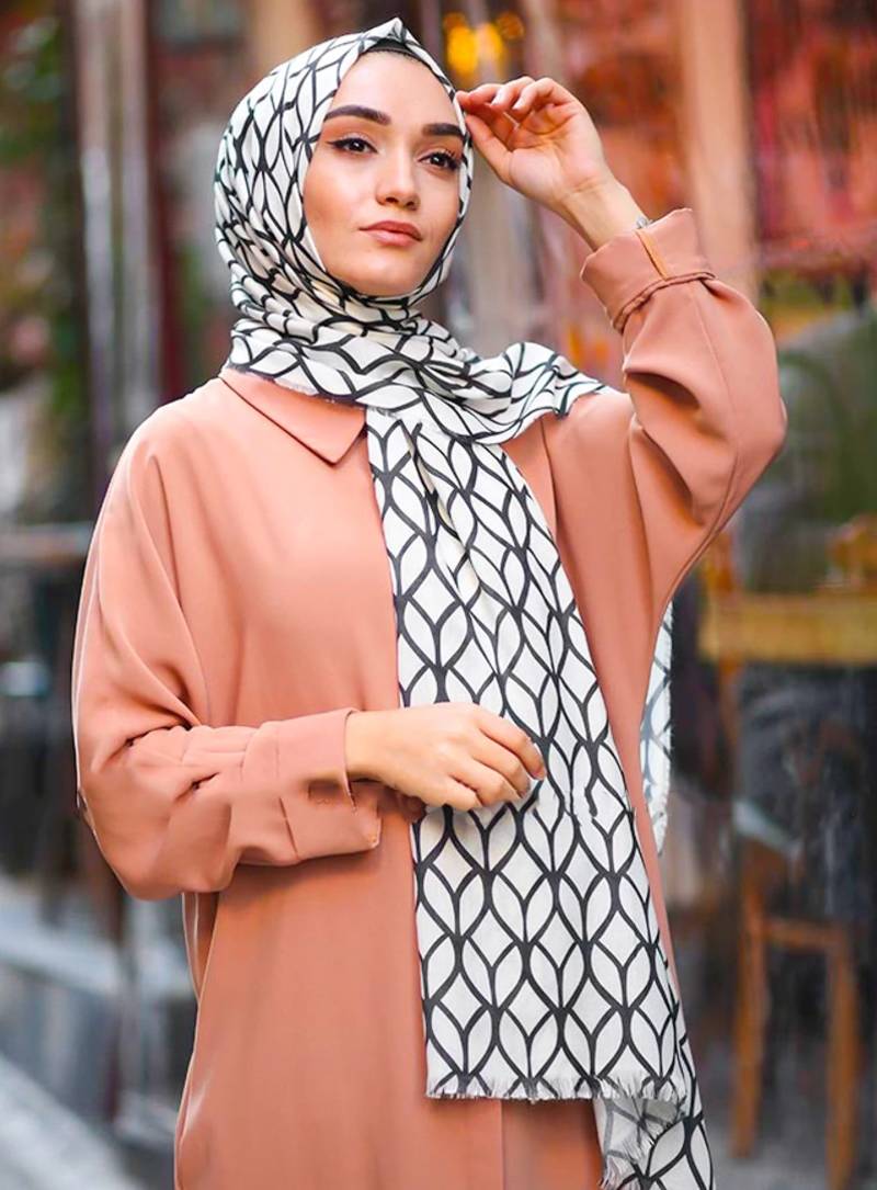 Écharpe Hijab Dupatta Indienne/pakistanaise Pashmina - Flambant Neuf Sans étiquette, Style Modanisa