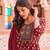 Ethnic Rayon Fabric Embroidery Kurti In Maroon Colour Party Looks