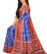 Silk saree - Semi Double ikkat Patola