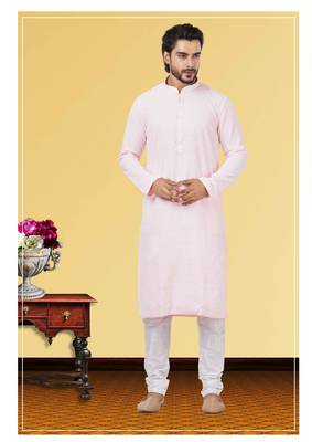 Festive Wear Designer Embroidered Georgette Chikankari Work Kurta With Pyjama 1