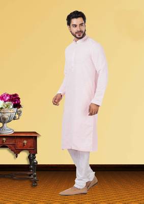 Festive Wear Designer Embroidered Georgette Chikankari Work Kurta With Pyjama 2