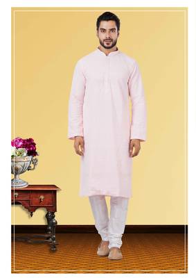 Festive Wear Designer Embroidered Georgette Chikankari Work Kurta With Pyjama 1