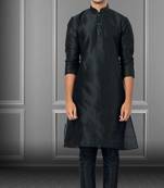 Festive Wear Designer Dhupion Raw Silk Heavy Kurta With Pyjama
