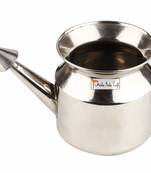 Prisha India Craft Stainless Steel Neti Pot for Sinus Irrigation