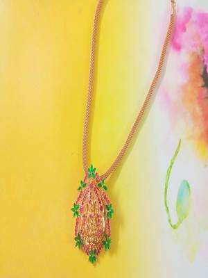 Runjhun Gold Plated Designer Traditional Necklace 1