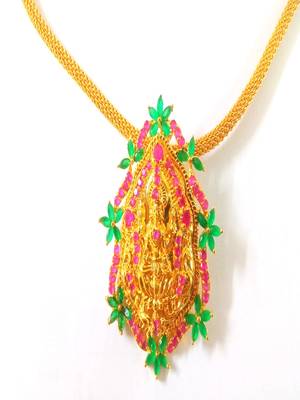 Runjhun Gold Plated Designer Traditional Necklace 3