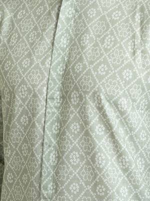 Mint Cotton Printed Men's Kurta 5