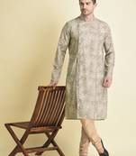 Tabard Kurta and Churidar Set For Men