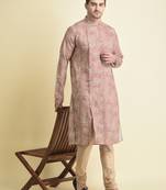 Tabard Kurta and Churidar Set For Men