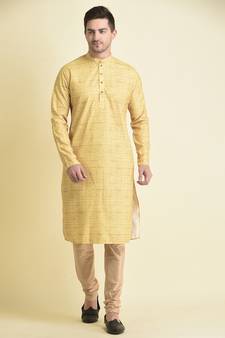 Tabard Kurta and Churidar Set For Men