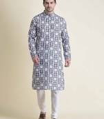 Tabard Kurta and Churidar Set For Men