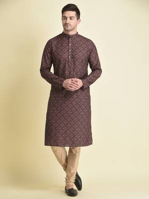 Tabard Kurta and Churidar Set For Men 1