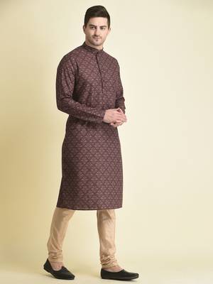 Tabard Kurta and Churidar Set For Men 3