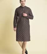 Tabard Kurta and Churidar Set For Men