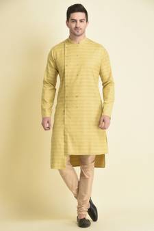 Tabard Kurta and Churidar Set For Men