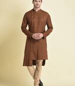 Tabard Kurta and Churidar Set For Men