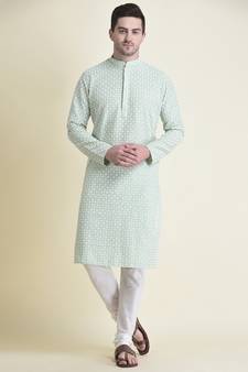 Tabard Kurta and Churidar Set For Men