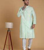 Tabard Kurta and Churidar Set For Men