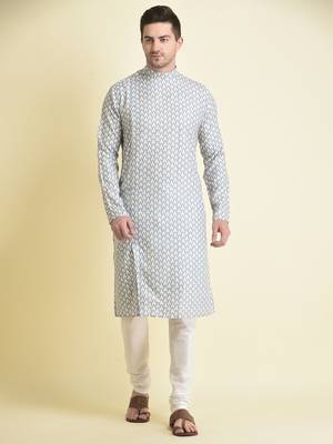 Tabard Kurta and Churidar Set For Men 1